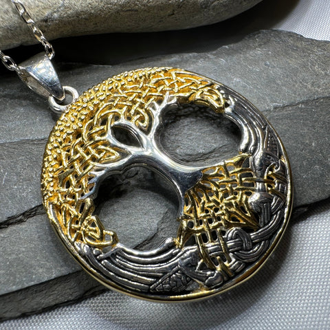 Load image into Gallery viewer, Truda Celtic Tree of Life Necklace
