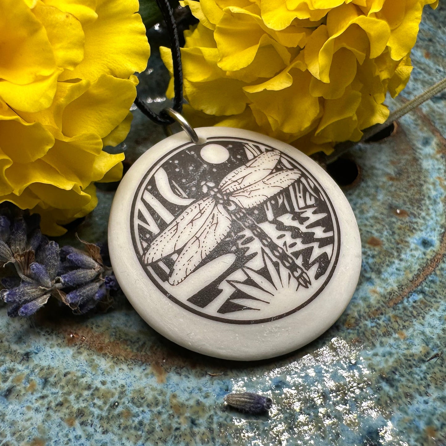 Artisan Dragonfly Necklace - Handmade in the U.S.A.