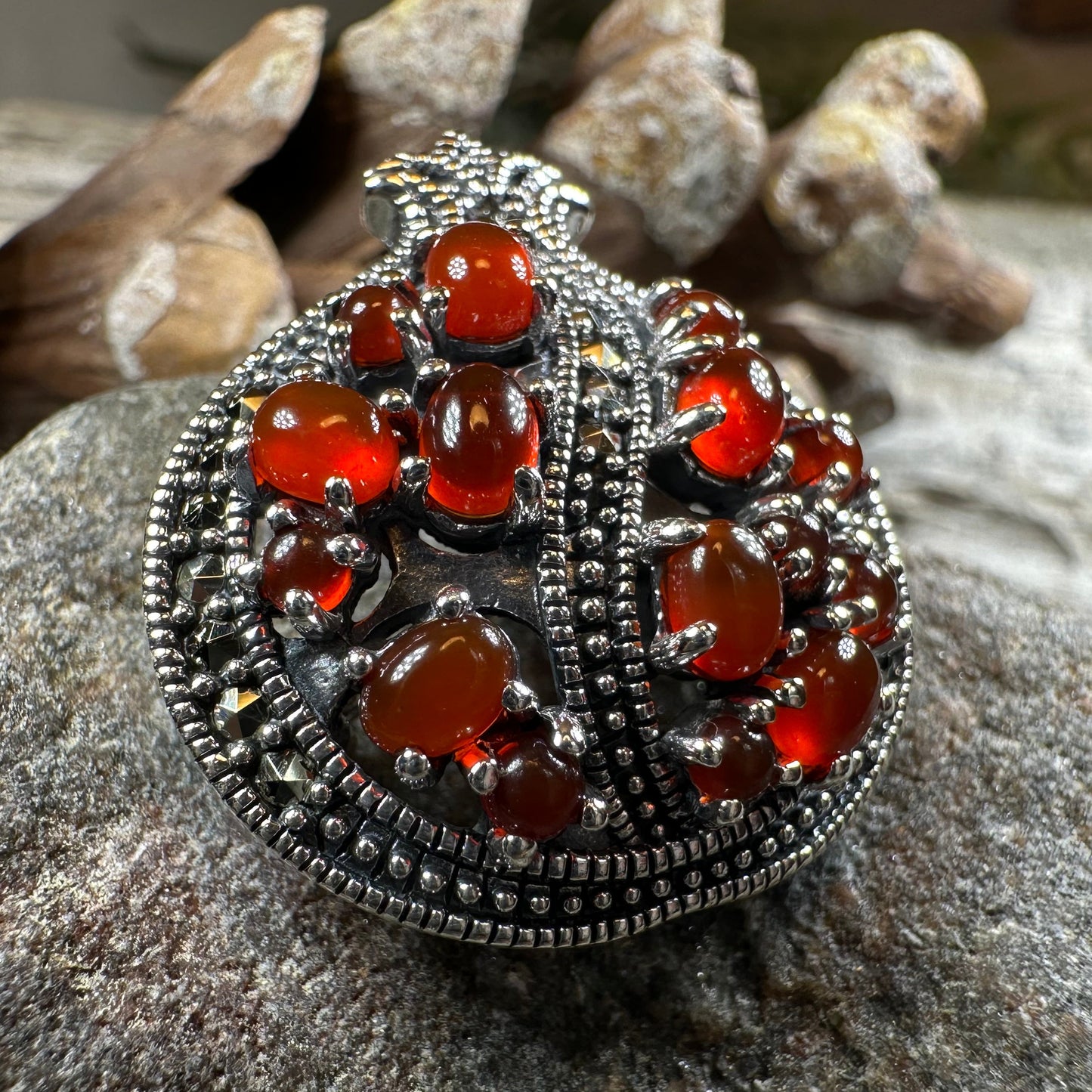 Ripe Pomegranate Brooch — view 11
