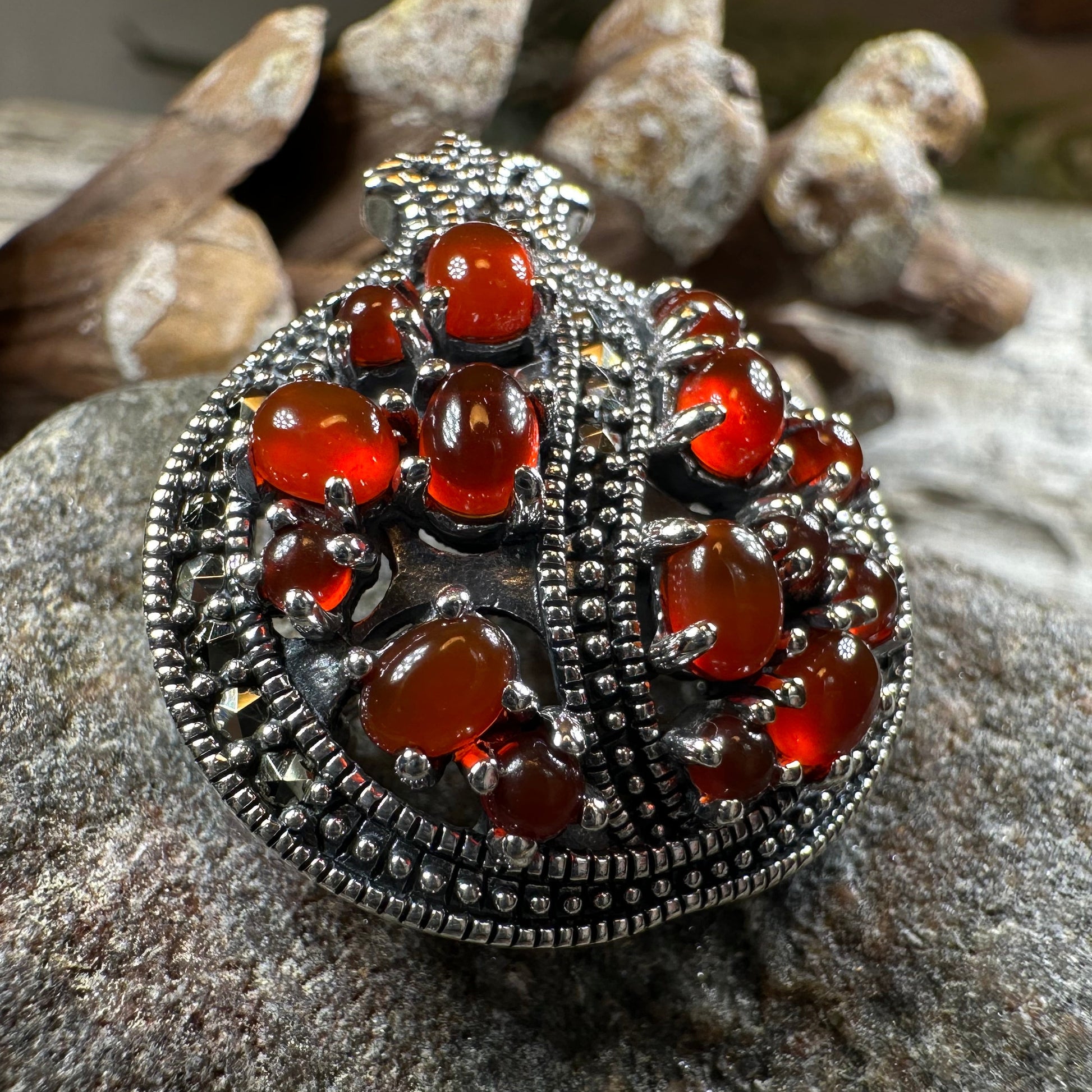 Ripe Pomegranate Brooch — view 11