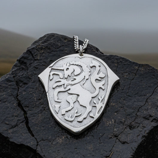 Unicorn of Scotland Medallion Necklace - Handmade in Scotland