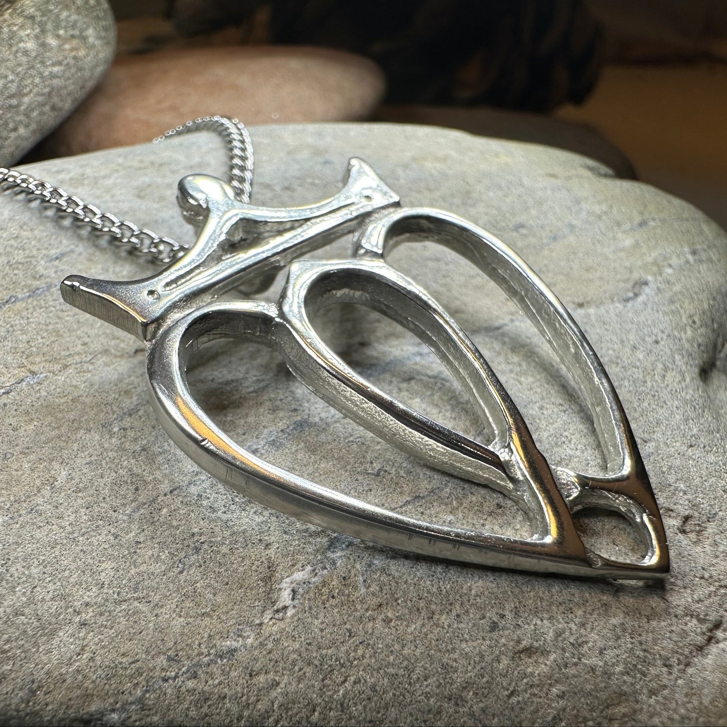 Jocasta Luckenbooth Necklace - Handmade in Scotland — view 7