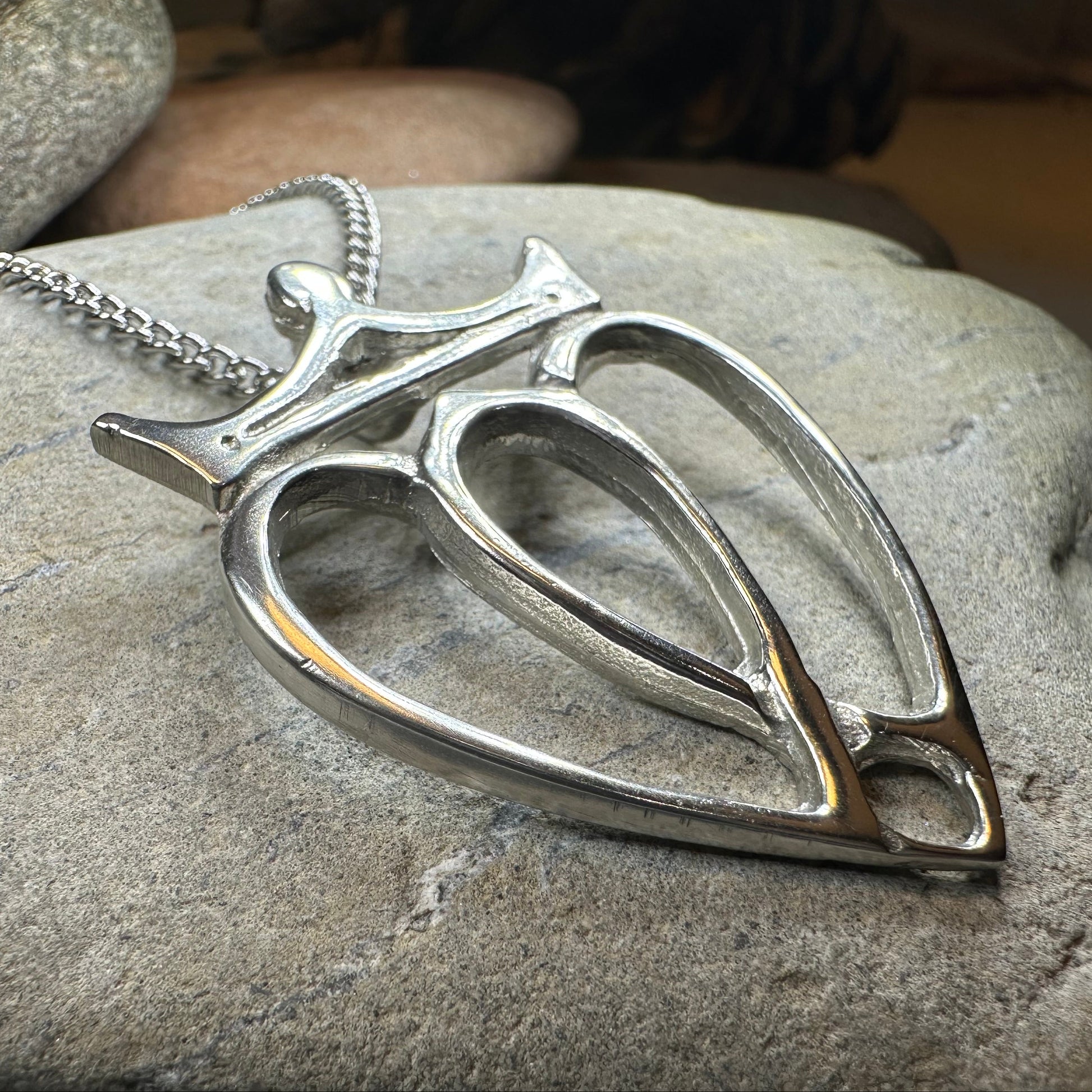 Jocasta Luckenbooth Necklace - Handmade in Scotland — view 7