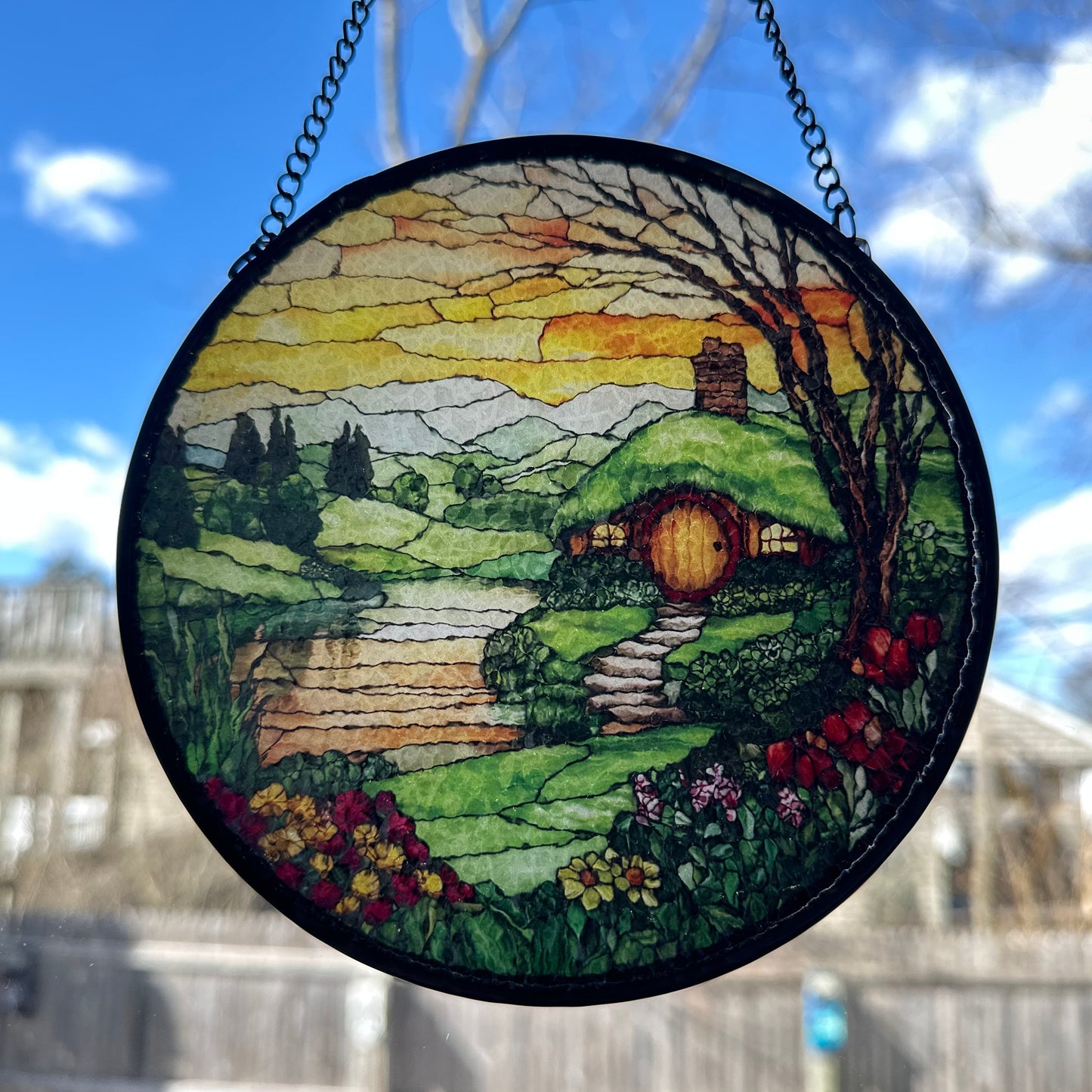 The Hobbit Shire Suncatcher