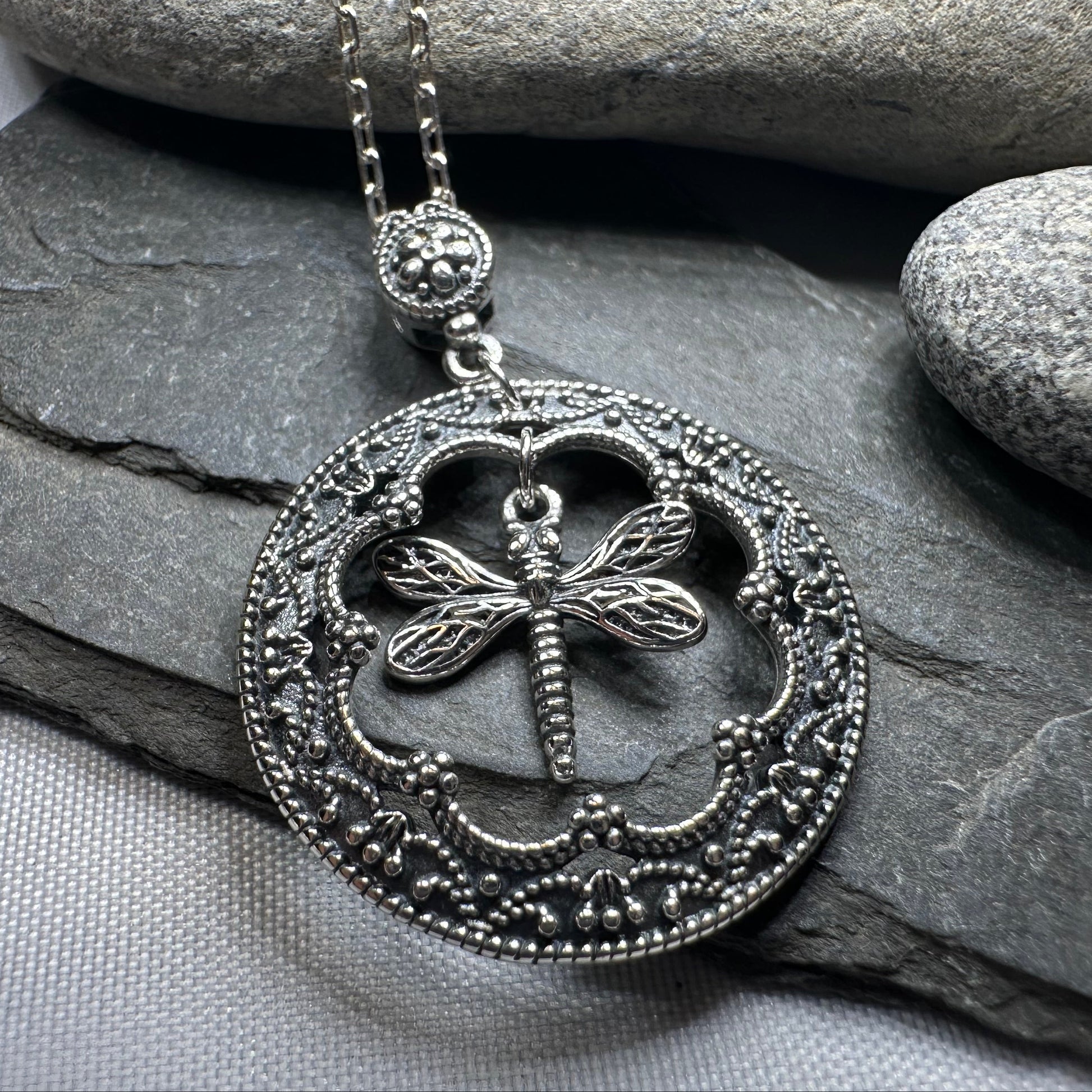 Cheerful Dragonfly Necklace for Women — view 6