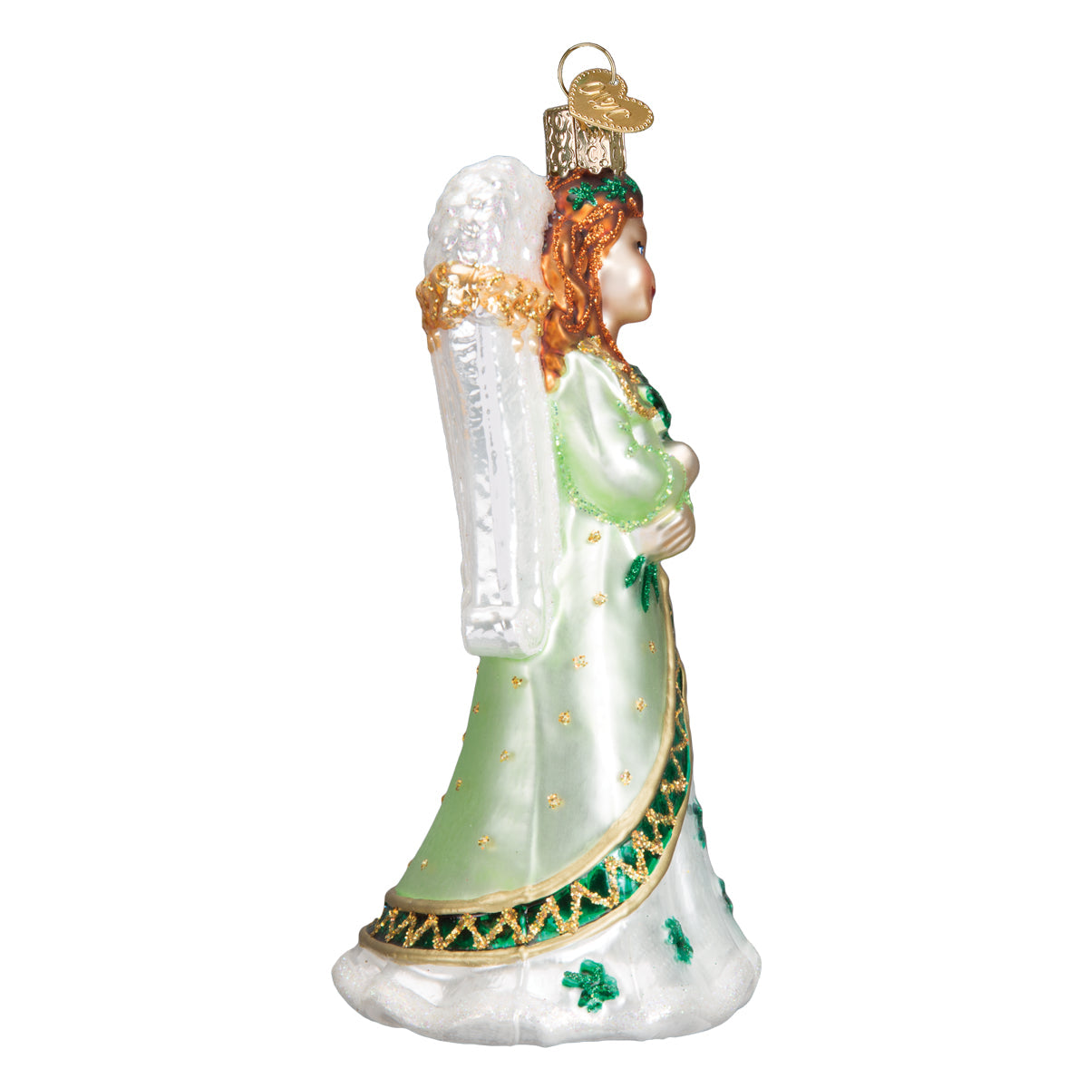 Irish Angel Ornament — view 5
