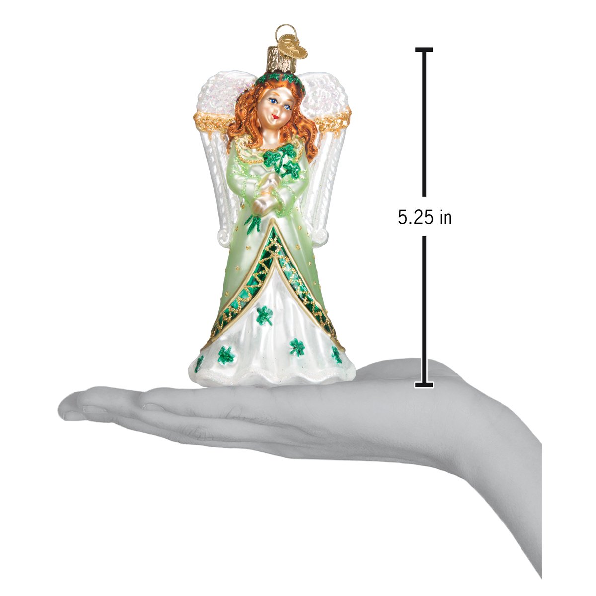Irish Angel Ornament — view 6