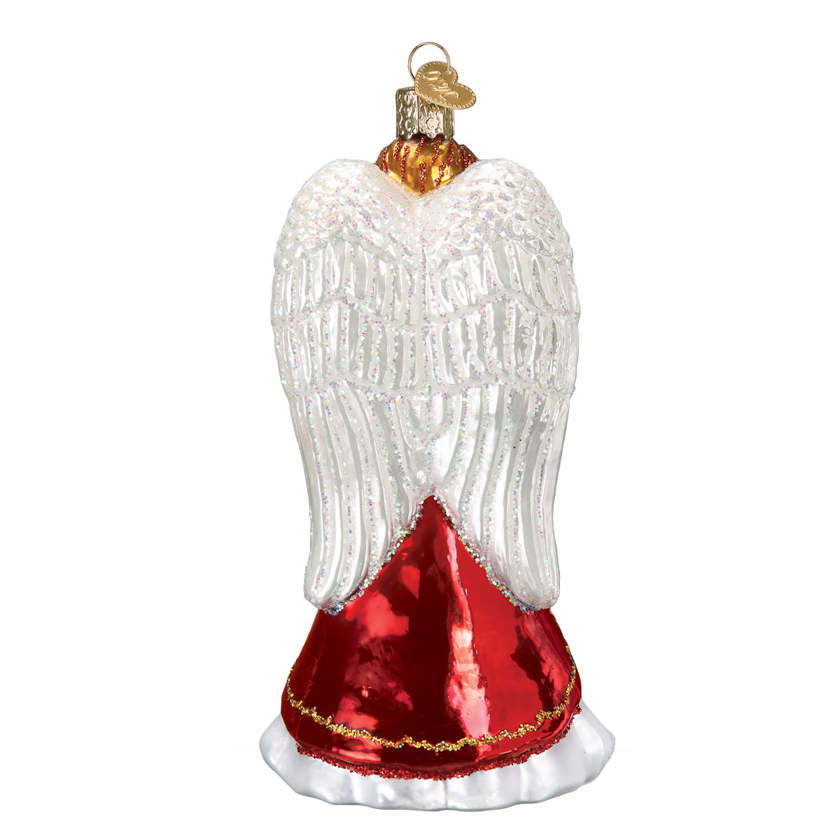 Divinity Angel Ornament - Handblown Glass