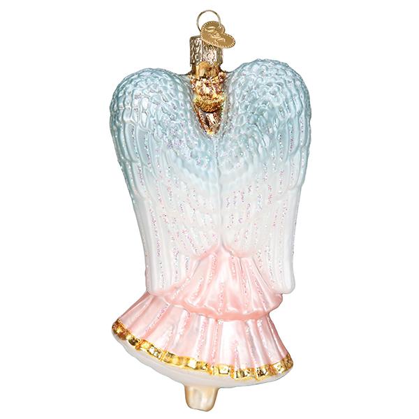 Gloria Nativity Angel Ornament - Handblown Glass
