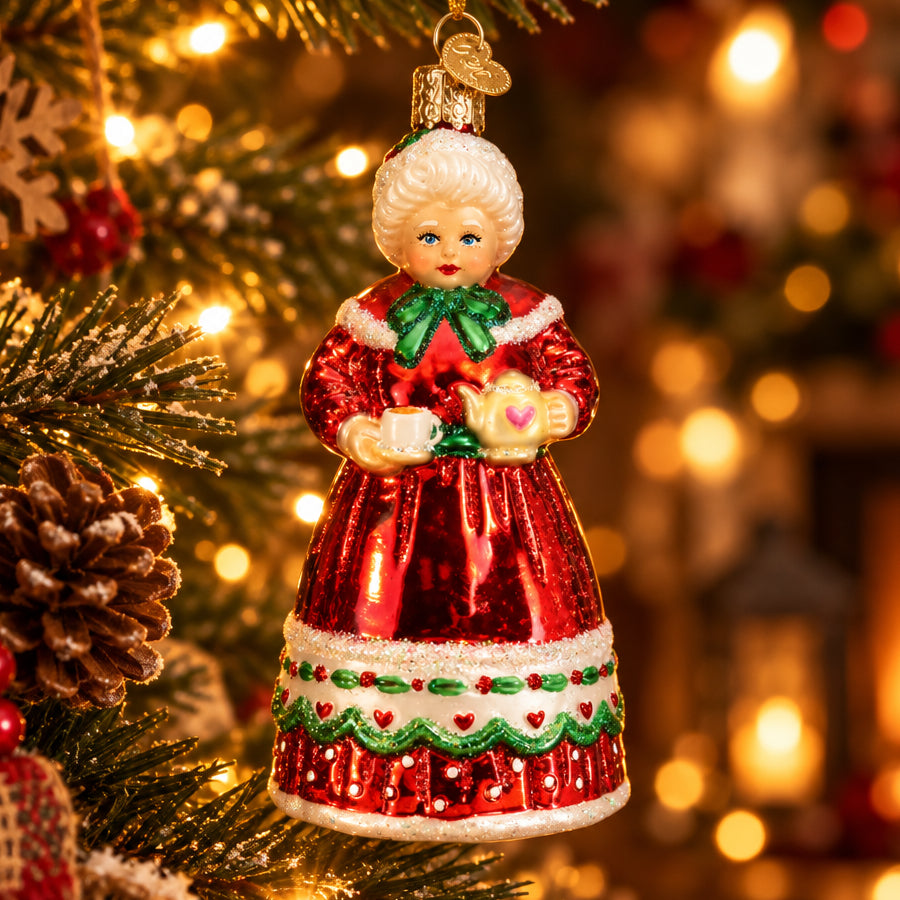 Mrs. Claus Ornament — view 3