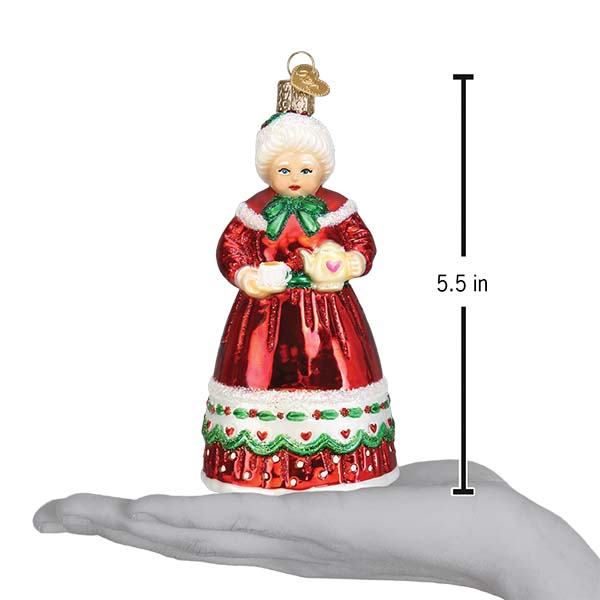 Mrs. Claus Ornament — view 6