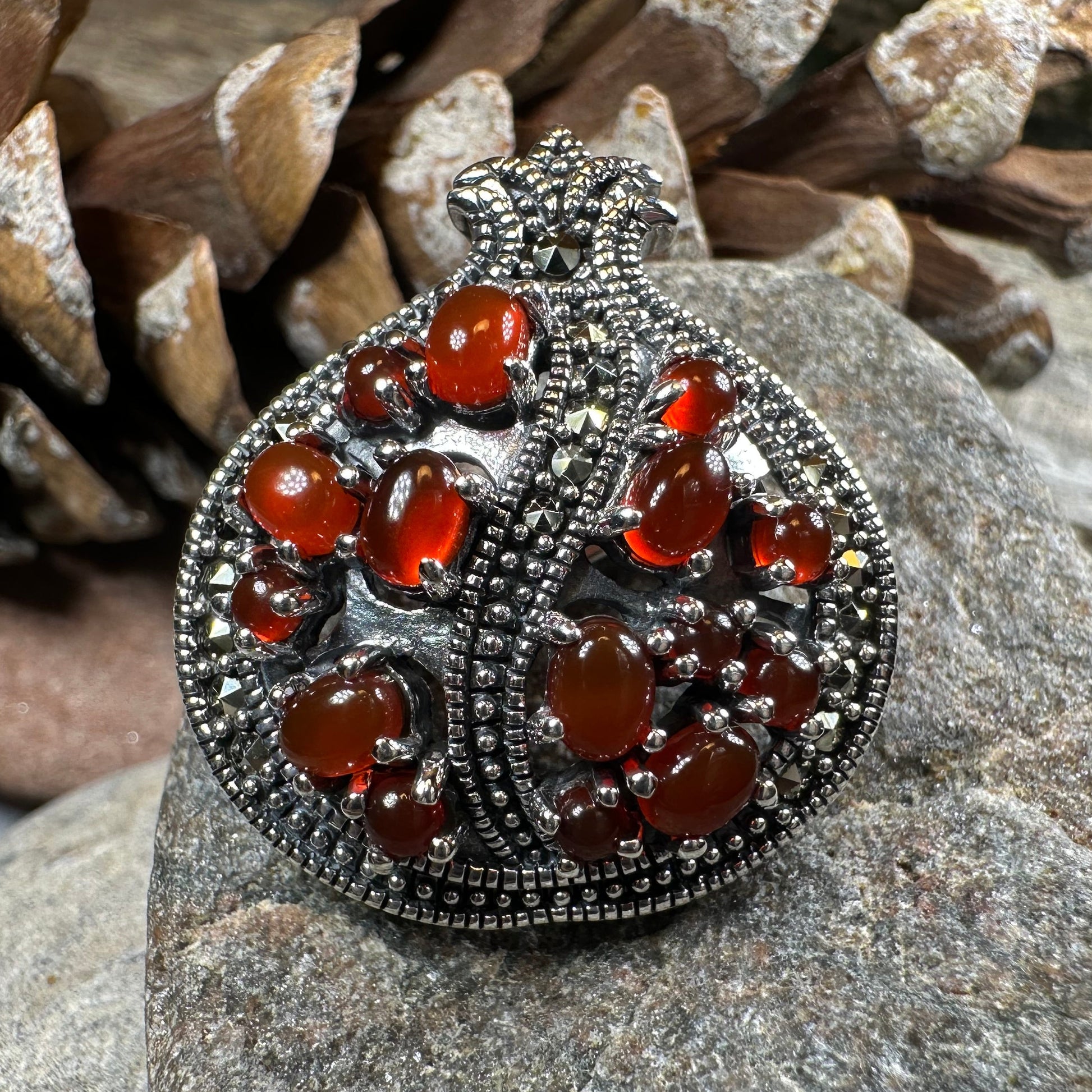 Ripe Pomegranate Brooch — view 9