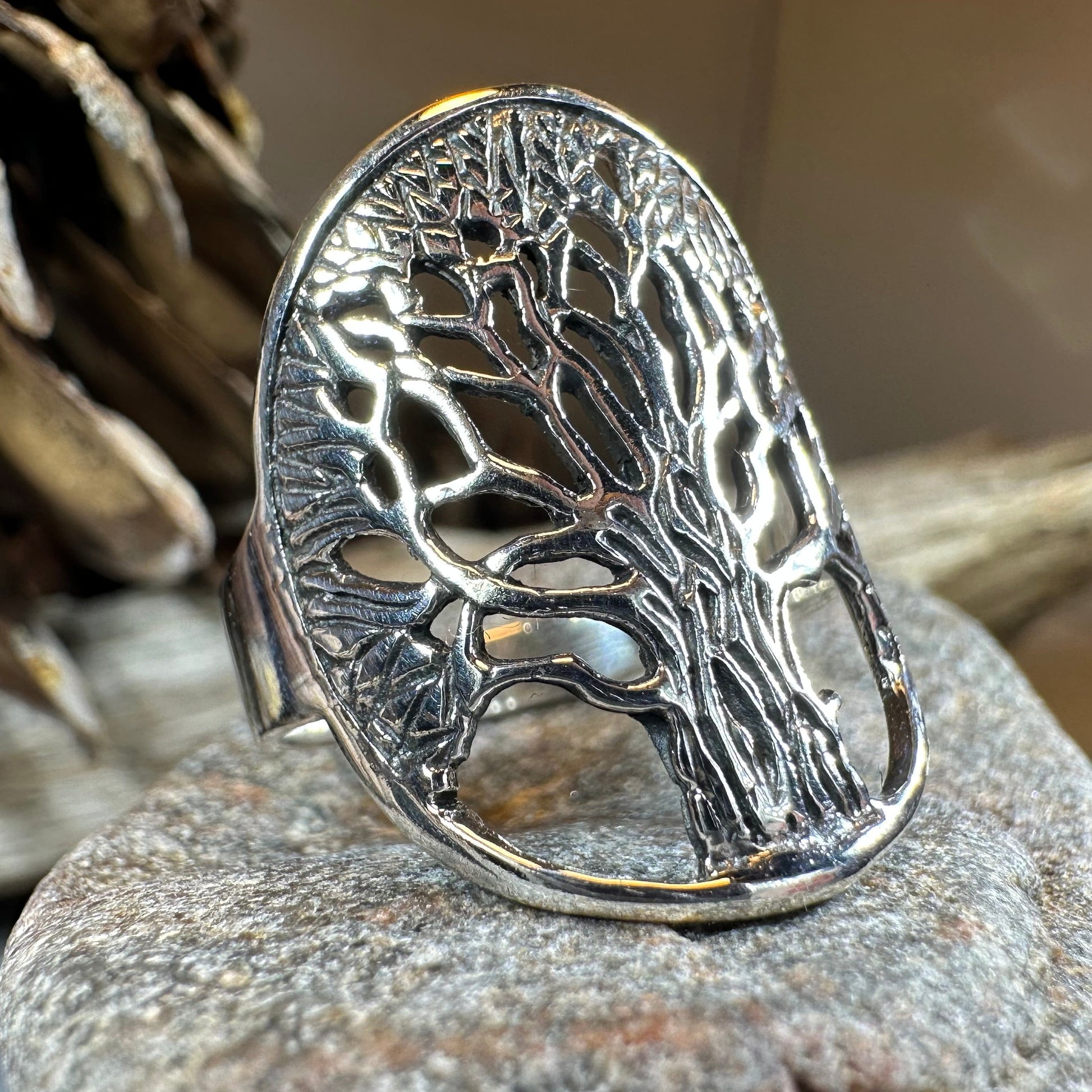 Realistic Tree of Life Ring — view 7