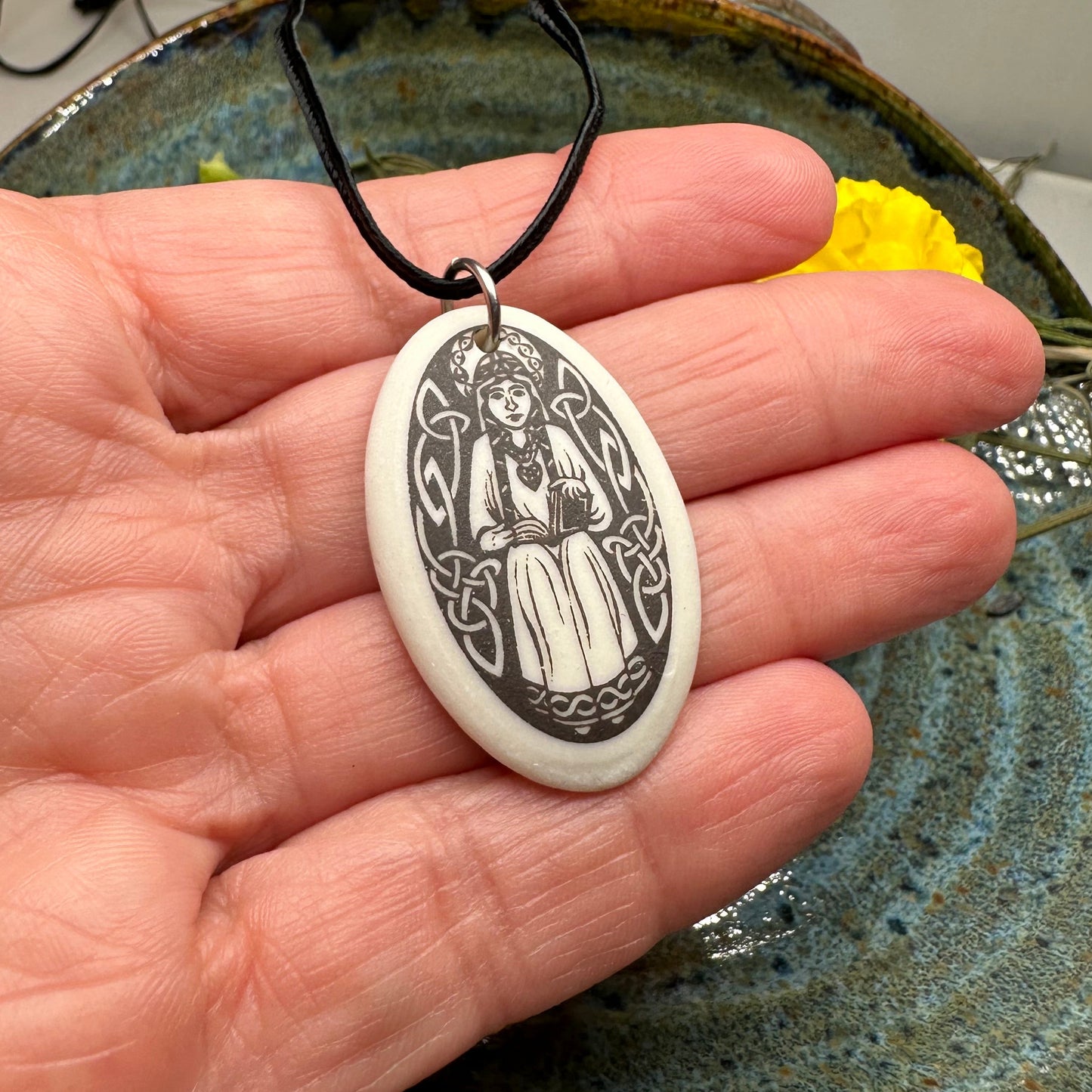 Artisan Scottish Saint Margaret Necklace - Handmade in the U.S.A.