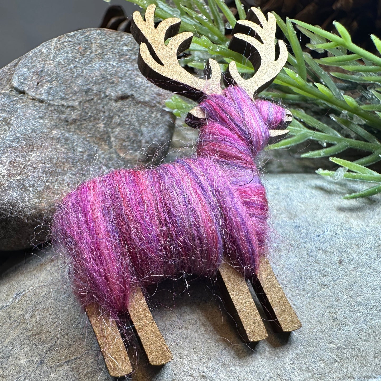 Scottish Highland Stag Scatter Pin - Handmade in Scotland