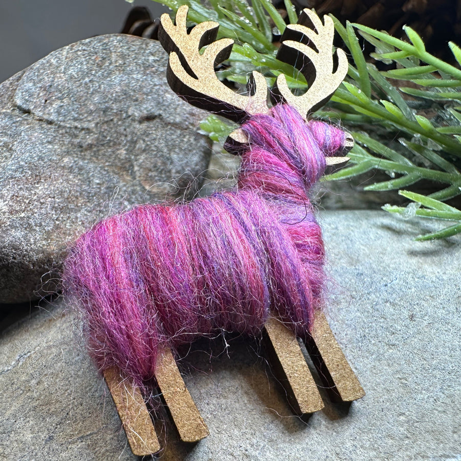 Scottish Highland Stag Scatter Pin - Handmade in Scotland