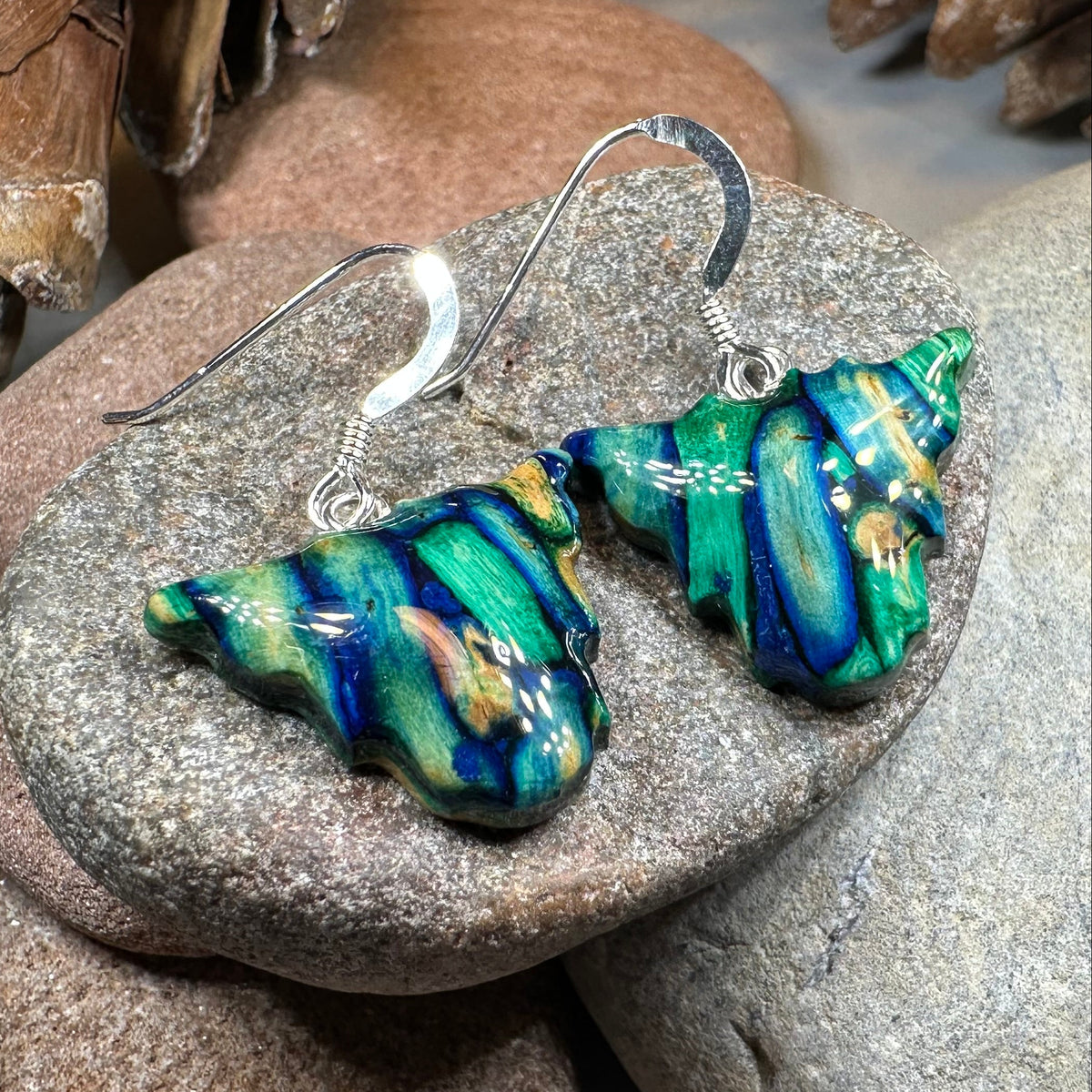 Heathergems Scottish Highland Cow Dangle Earrings - Handmade in Scotland — view 10