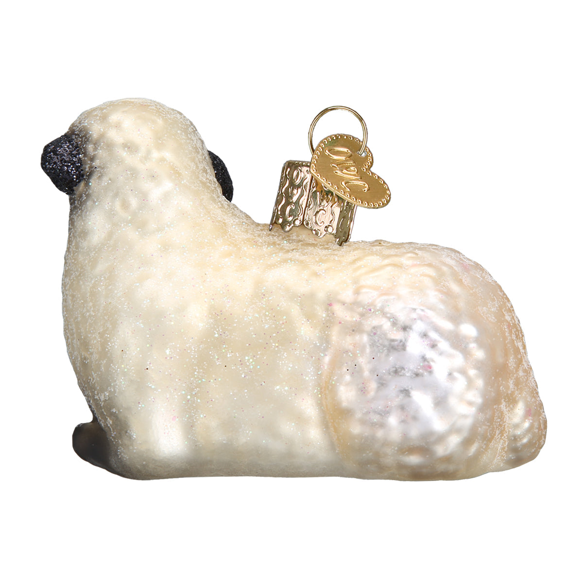 Sheep With Lamb Ornament — view 4