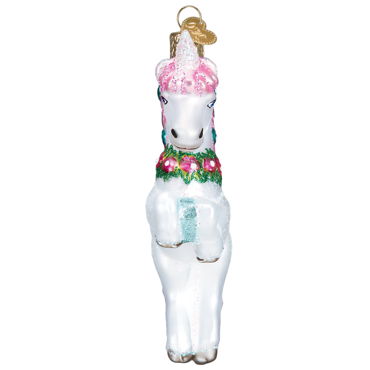 Prancing Unicorn Ornament — view 5