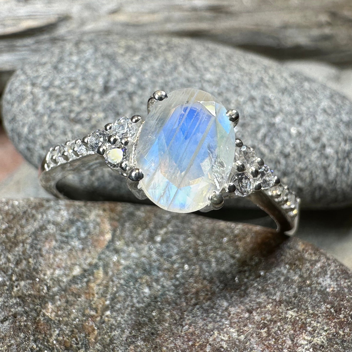 Kinsey Moonstone Ring — view 3