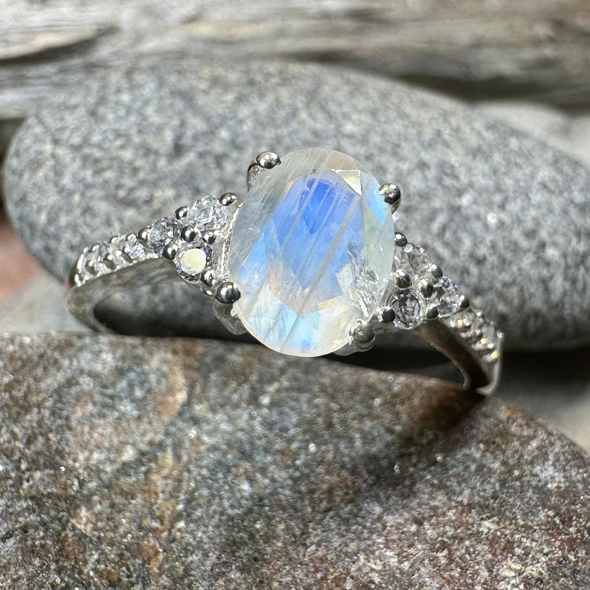 Kinsey Moonstone Ring — view 3