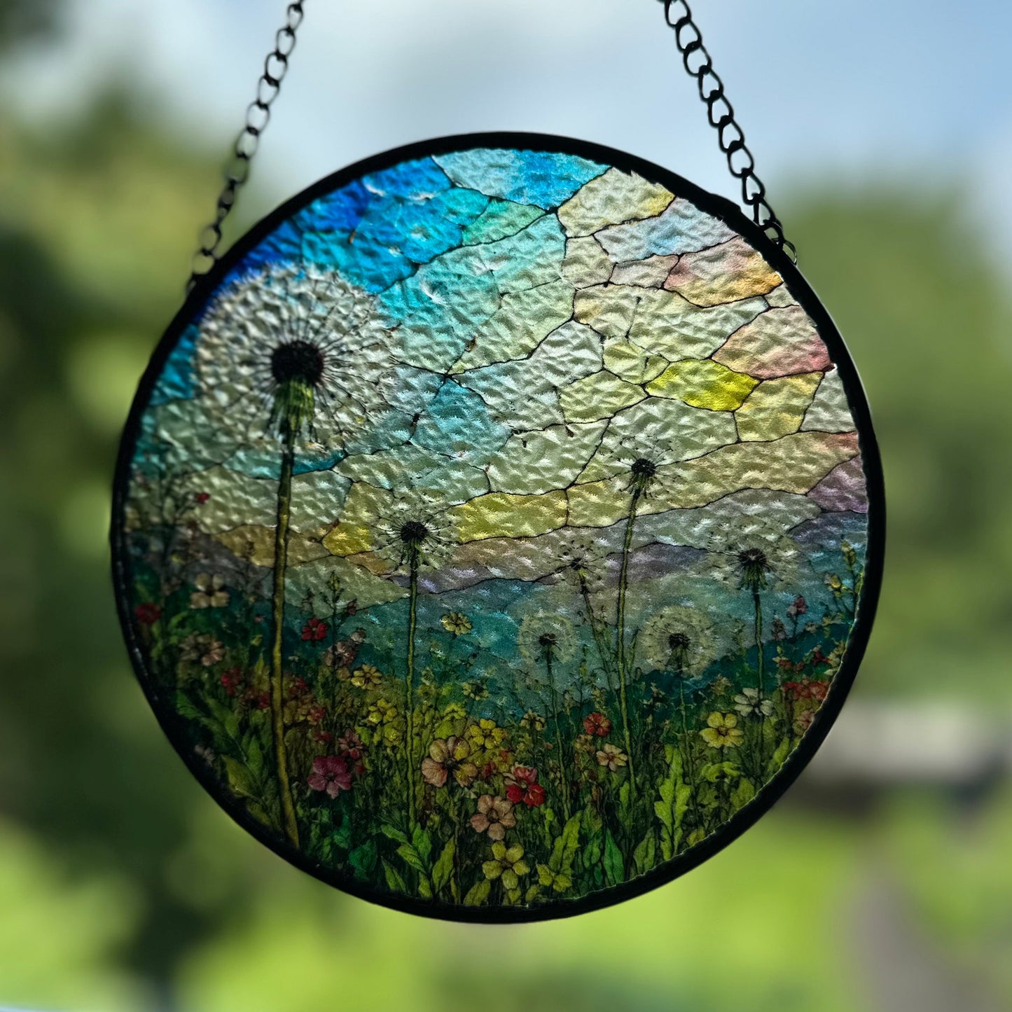 Make A Wish Dandelion Suncatcher