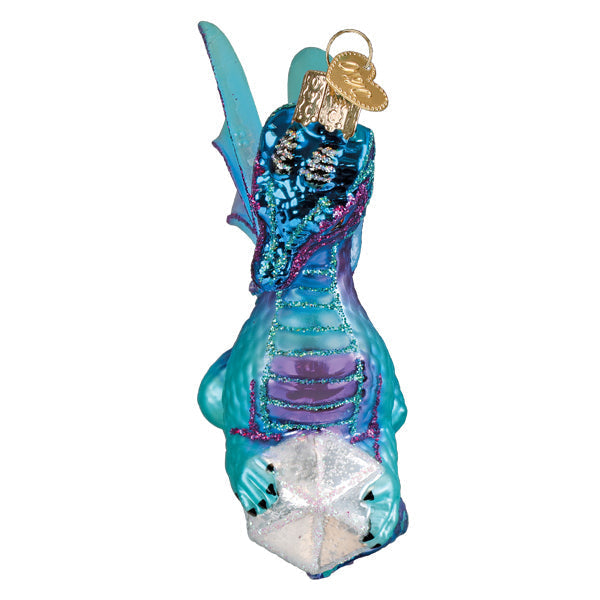 Celestial Dragon Ornament - Handblown Glass