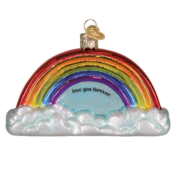 Pawprints On My Heart Ornament - Handblown Glass
