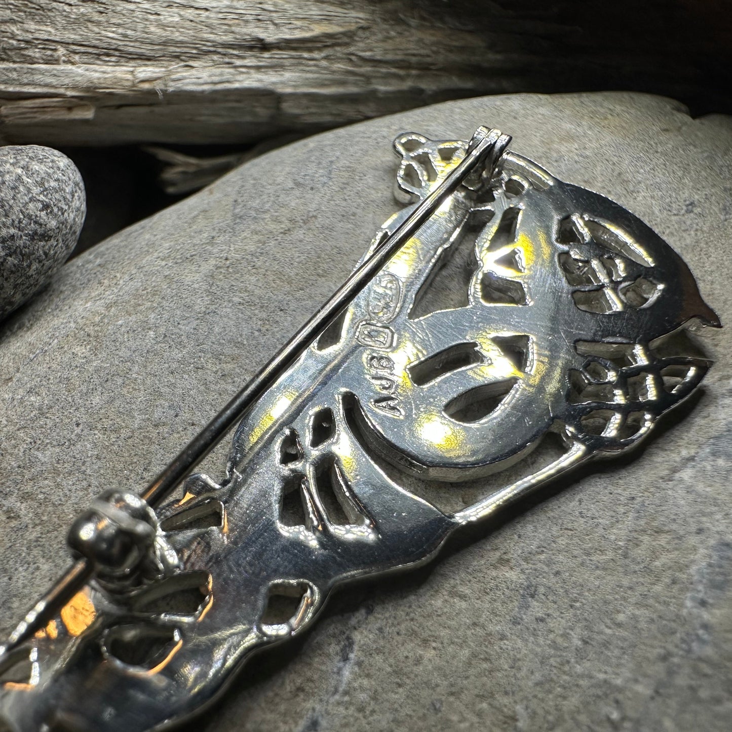 Artisan Irish Celtic Beast Brooch - Made in Ireland