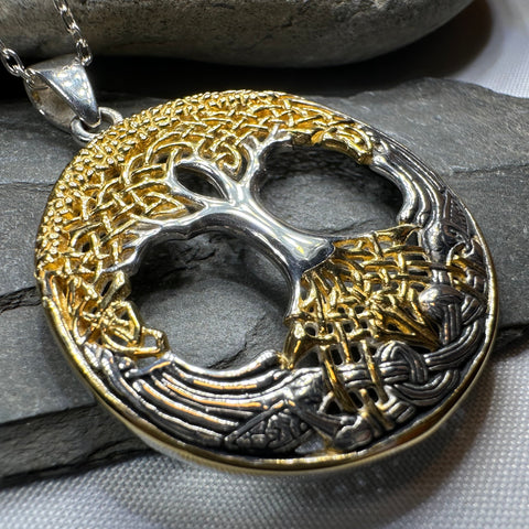 Load image into Gallery viewer, Truda Celtic Tree of Life Necklace
