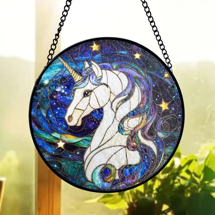 Milky Way Unicorn Suncatcher
