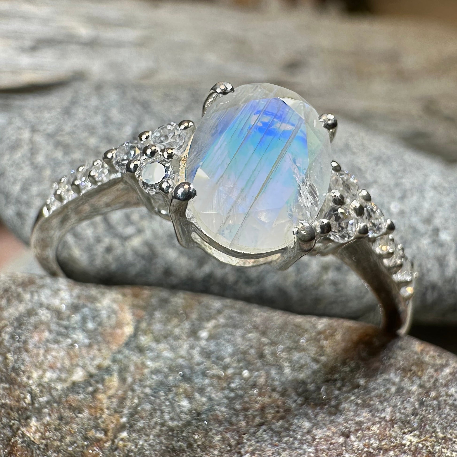 Kinsey Moonstone Ring — view 8