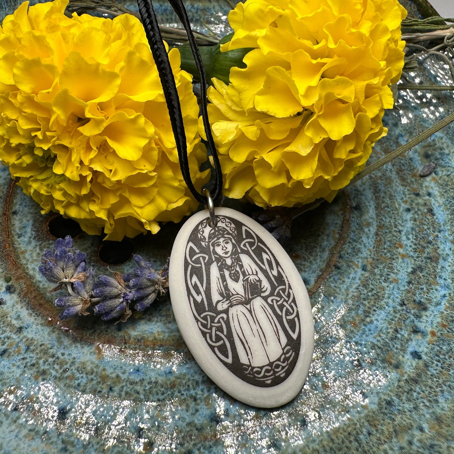Artisan Scottish Saint Margaret Necklace - Handmade in the U.S.A.