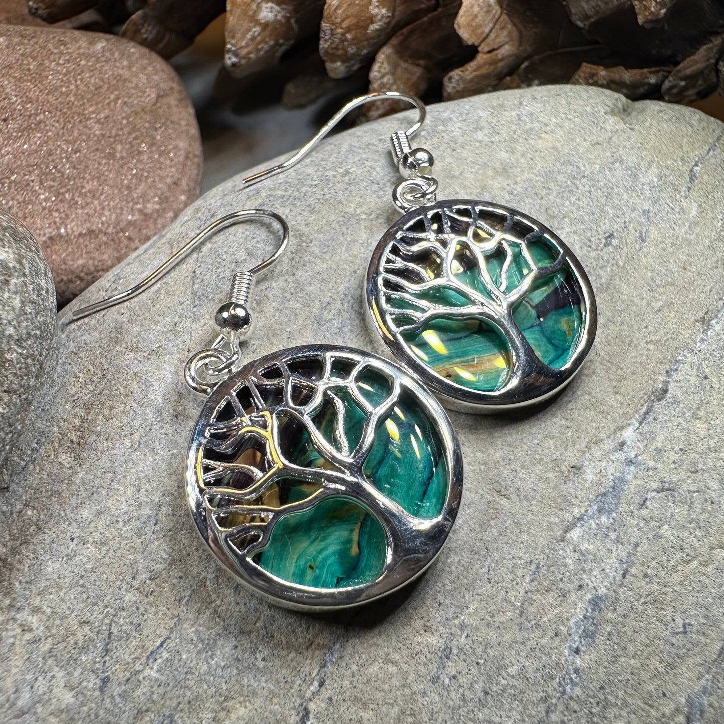 Heathergems Tree of Life Earrings from Scotland — view 18