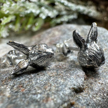 Load image into Gallery viewer, Woodland Rabbit Earrings
