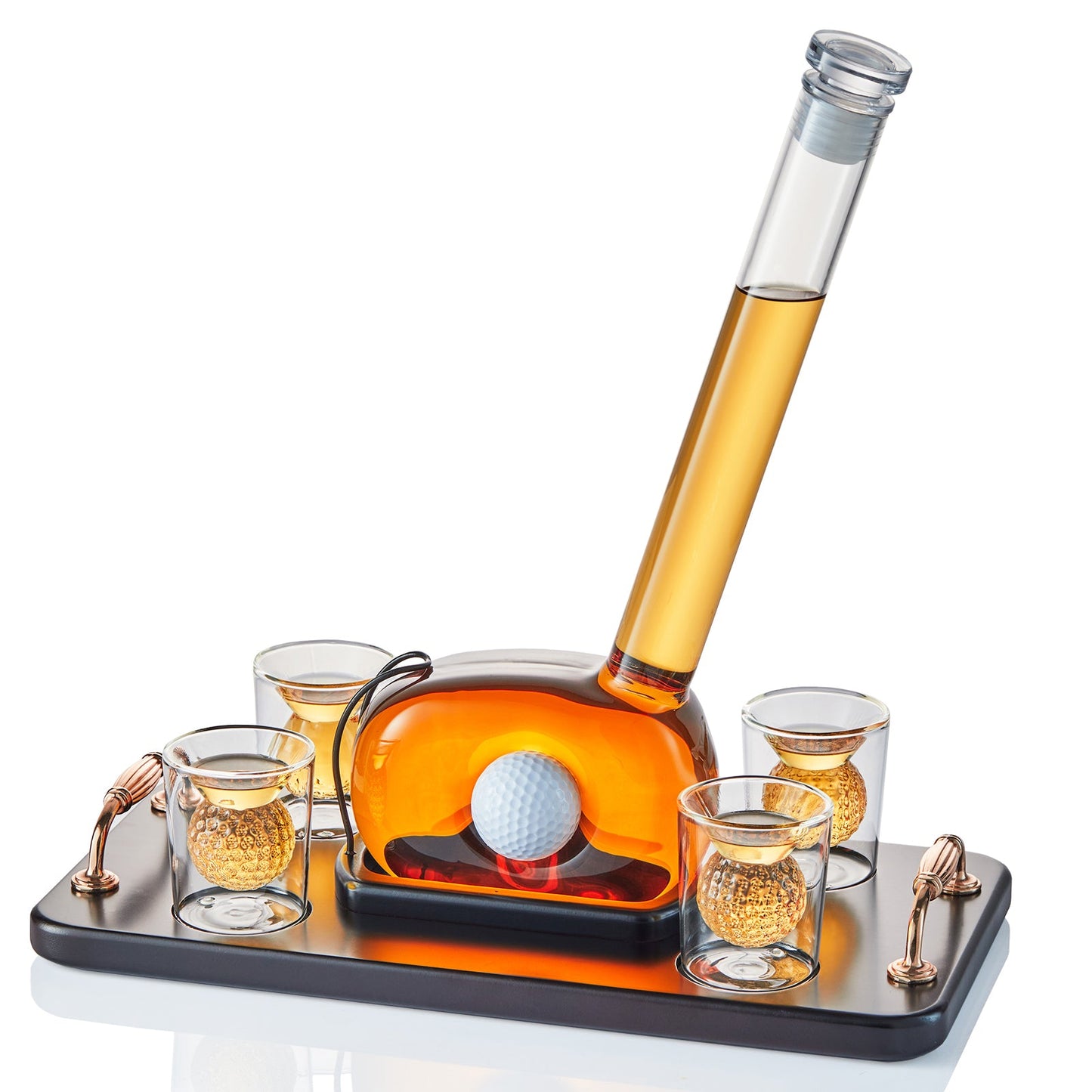 Golf Decanter & Glasses Set