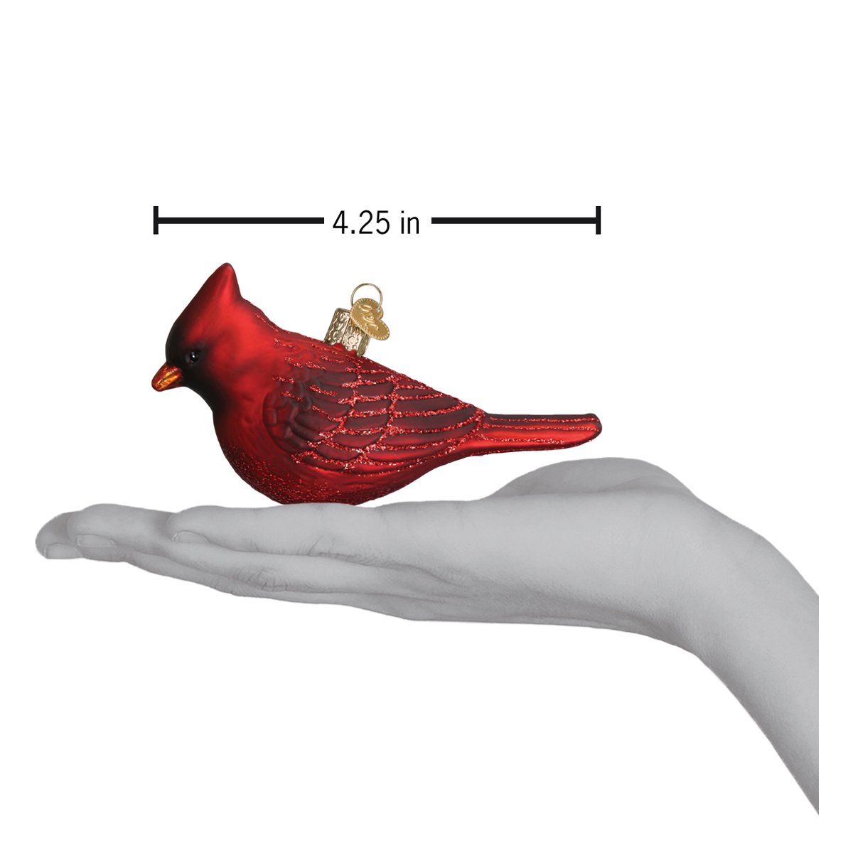 Northern Cardinal Ornament — view 6