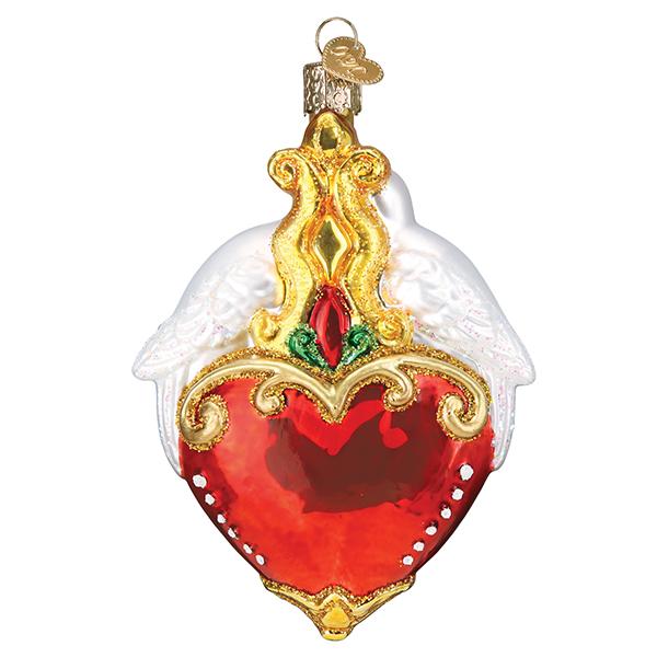 Two Turtle Doves Ornament — view 4
