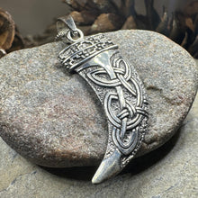 Load image into Gallery viewer, Celtic Wolf Claw Necklace
