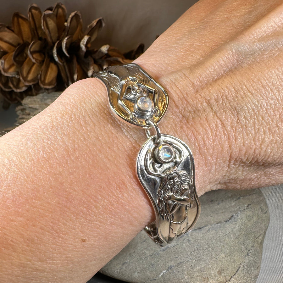 Goddess Moonstone Bracelet