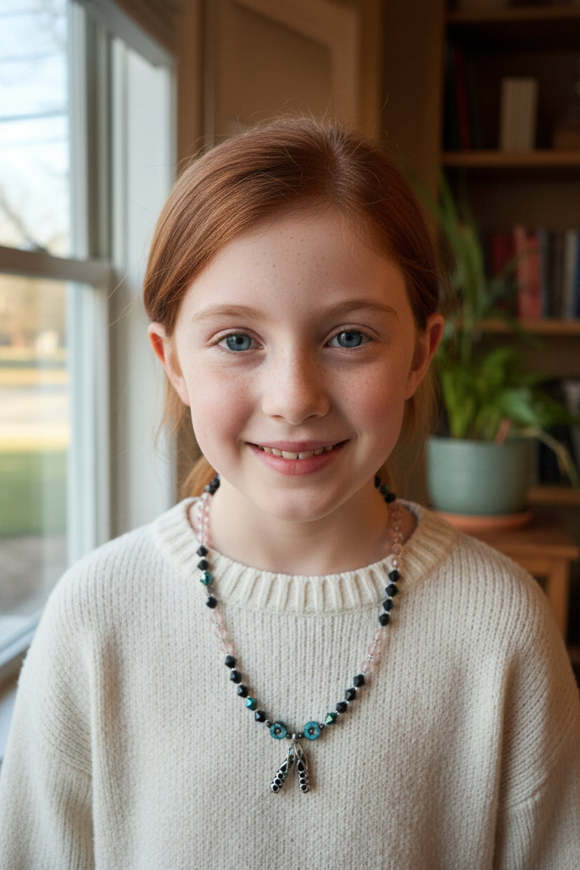 Sweet Irish Dance Shoe Necklace — view 2