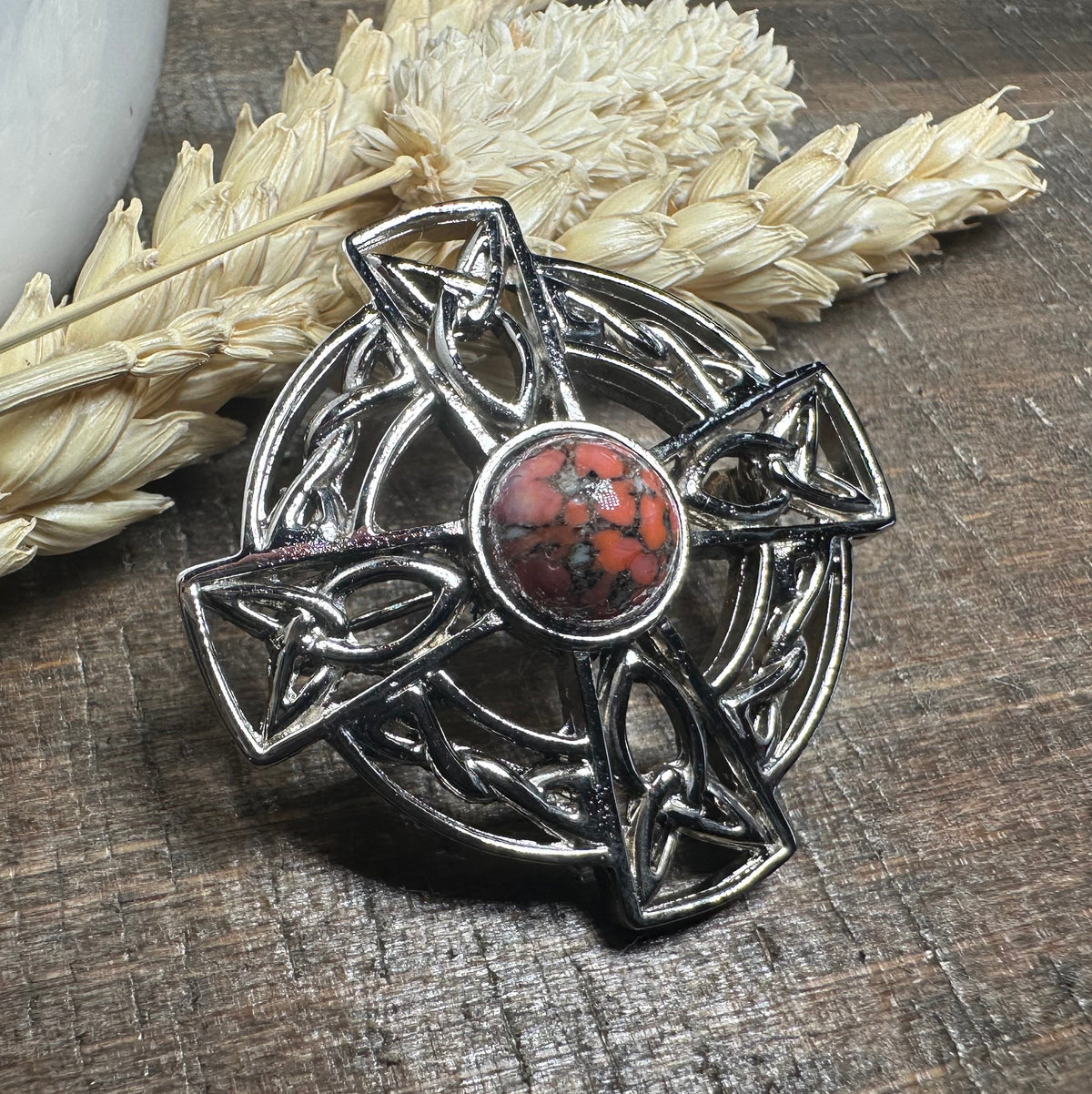 Carlow Celtic Brooch - Handmade in Scotland