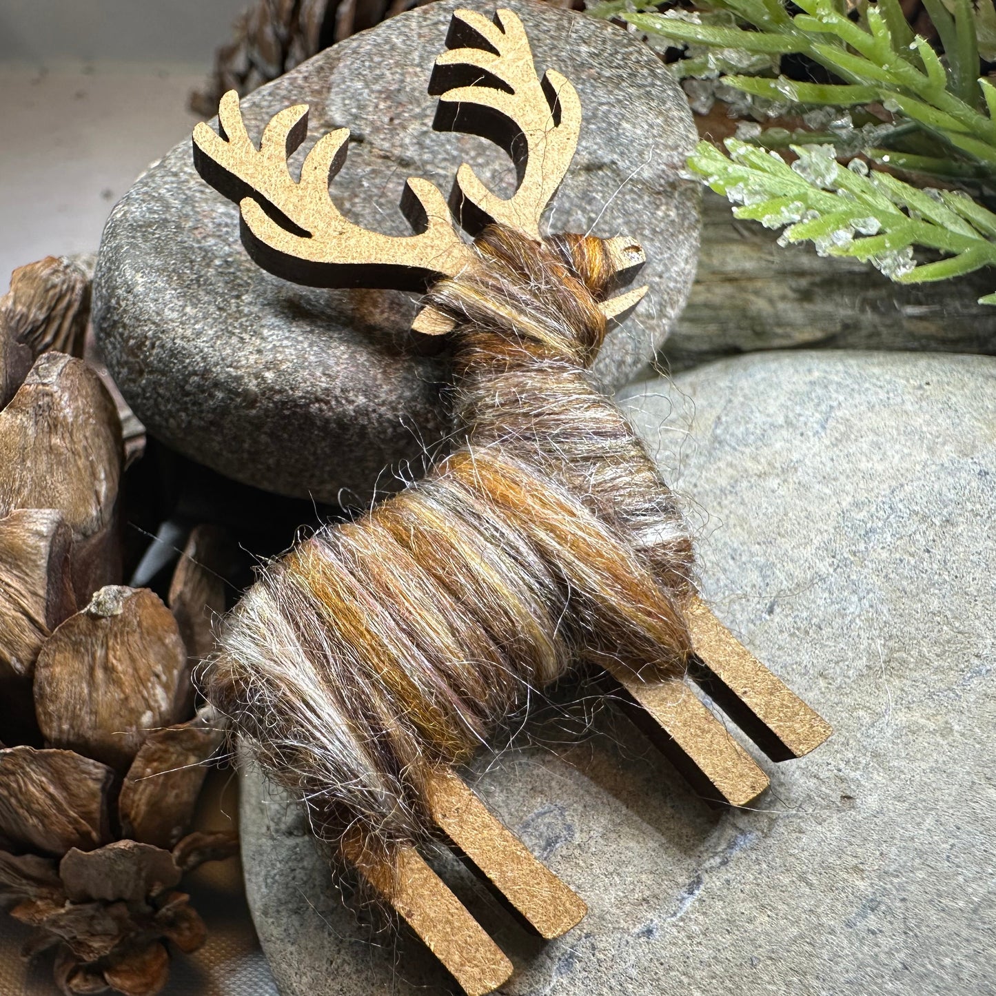 Scottish Highland Stag Scatter Pin - Handmade in Scotland