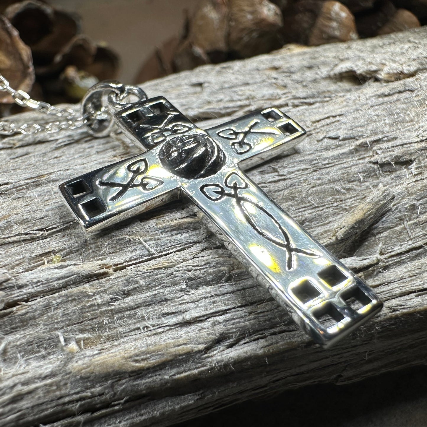 Scottish Mackintosh Cross Necklace