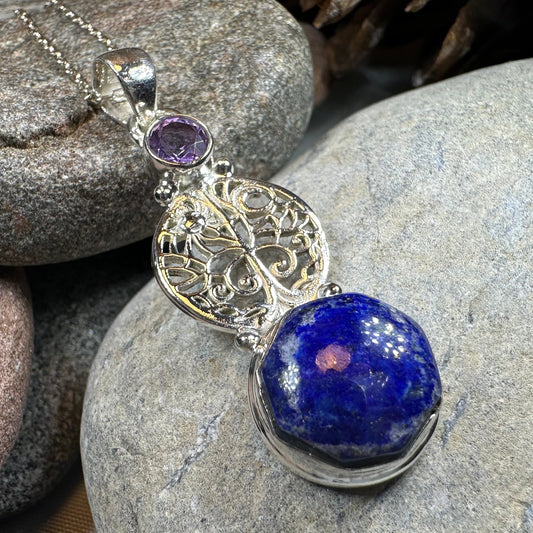 Lessandra Tree of Life Necklace in Sterling Silver — view 8