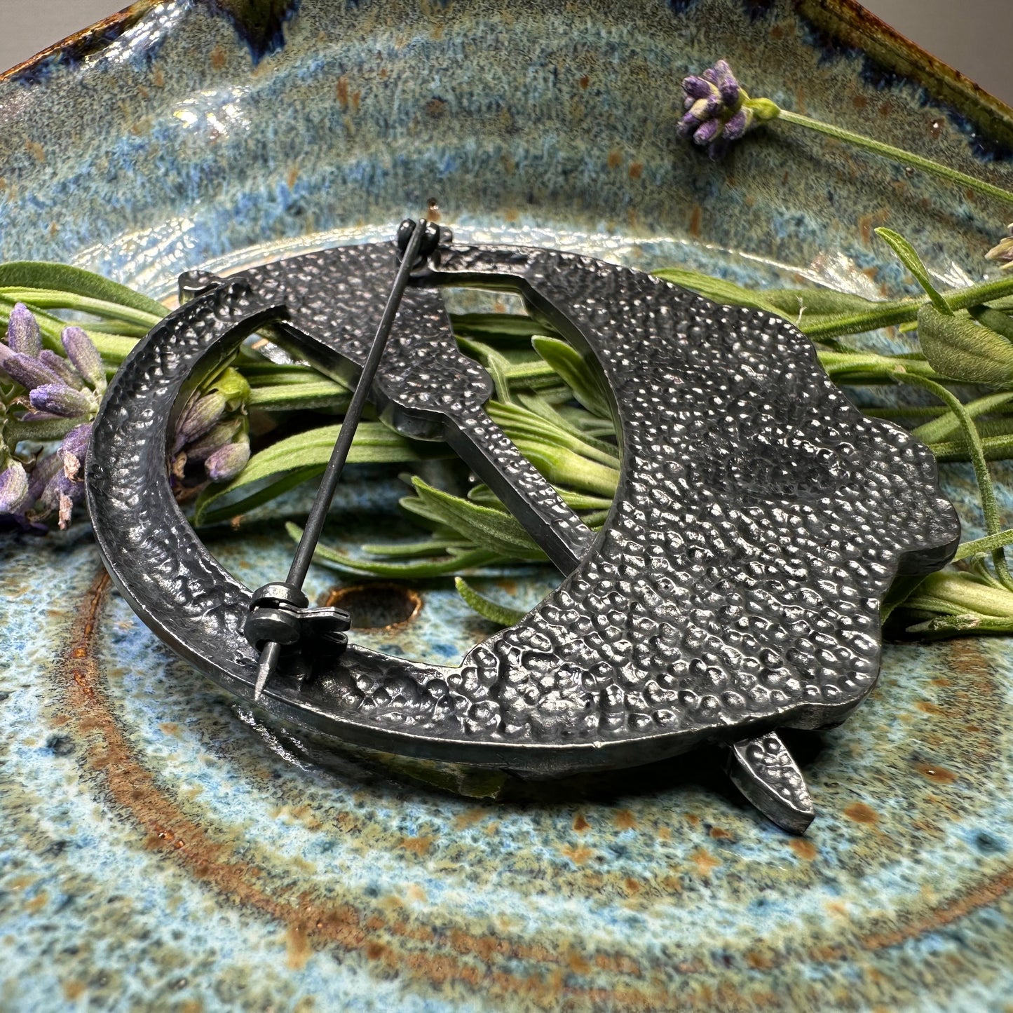 Lochdaw Celtic Penannular Brooch - Handmade in Scotland