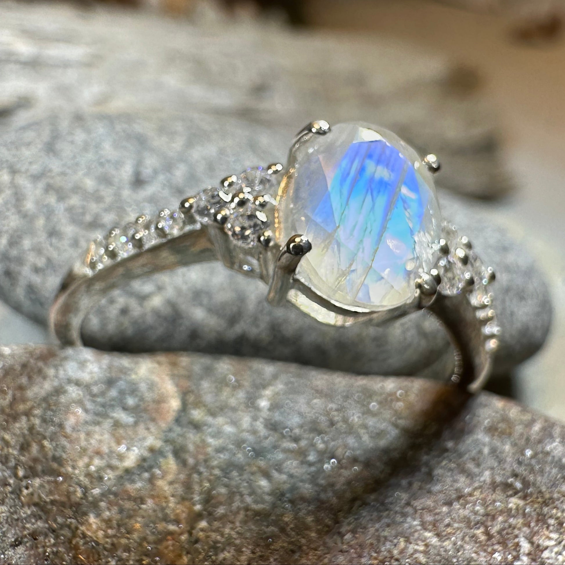 Kinsey Moonstone Ring — view 2