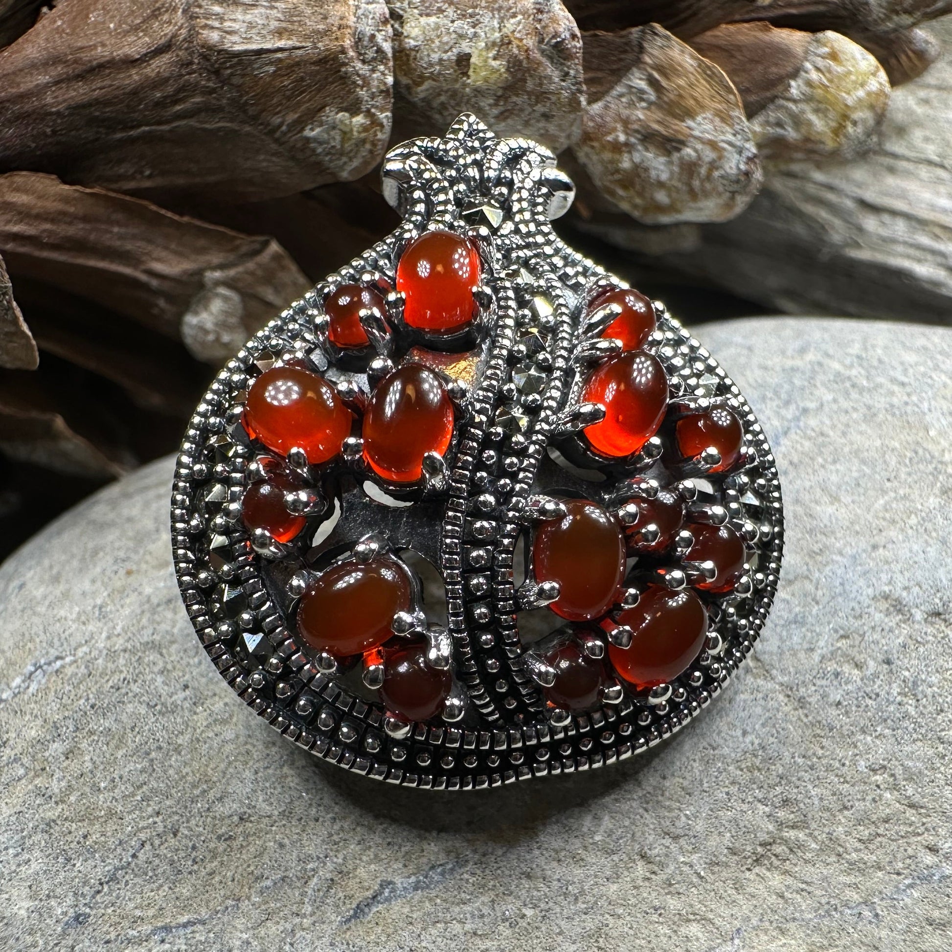 Ripe Pomegranate Brooch — view 5