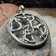 Load image into Gallery viewer, Round Yoga Pose Necklace
