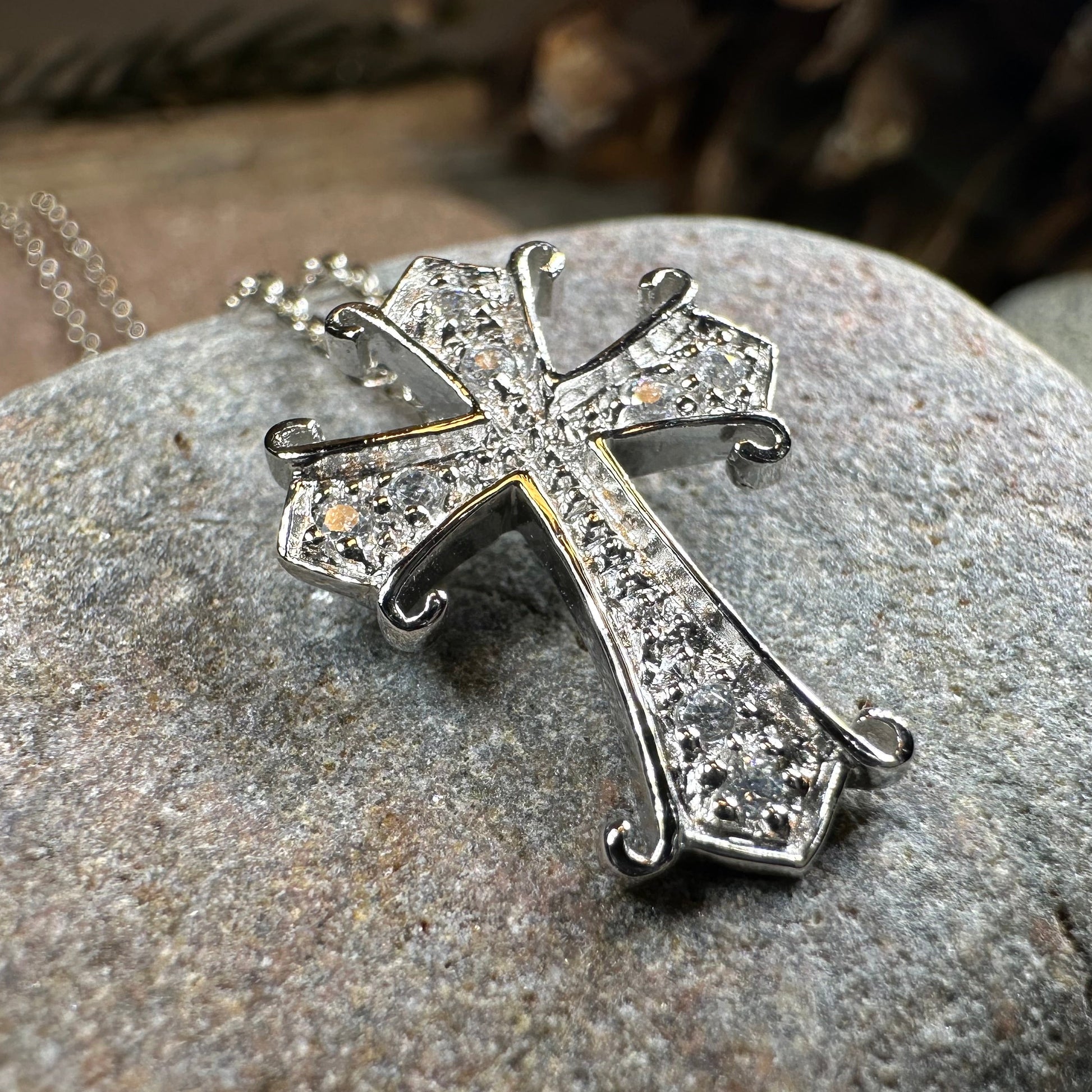 Devotion Celtic Cross Necklace — view 9